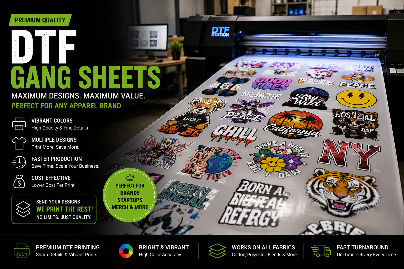 Buy DTF Gang Sheets